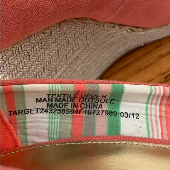The Webster Miami at Target Espadrille NWT Size 7 - Picture 8 of 9